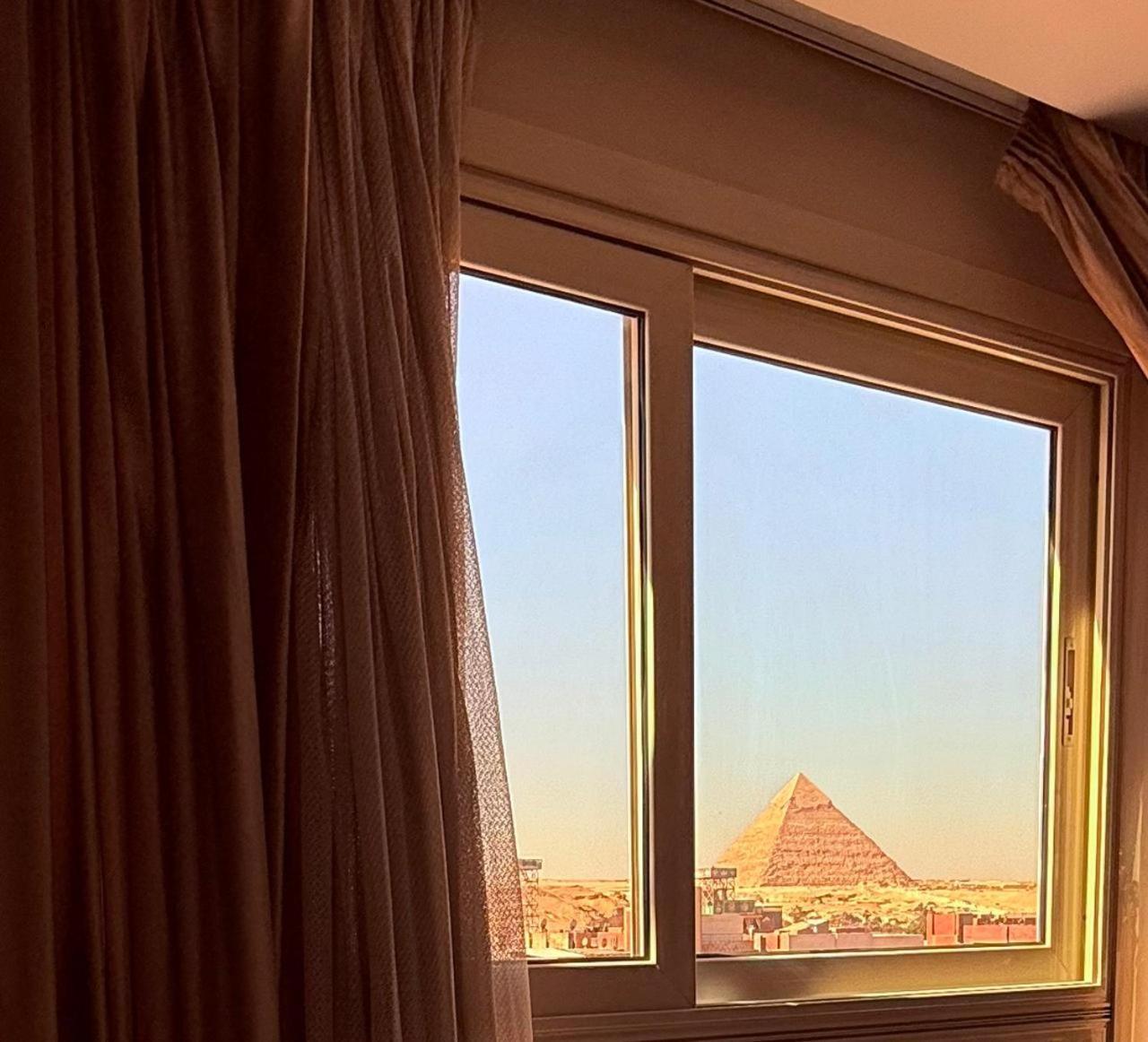 Topaz Pyramids View Inn Kafret el-Gabal Eksteriør bilde